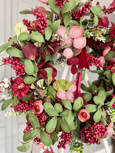Burgundy berries
