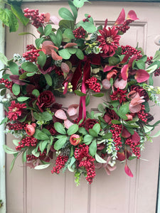 Burgundy berries