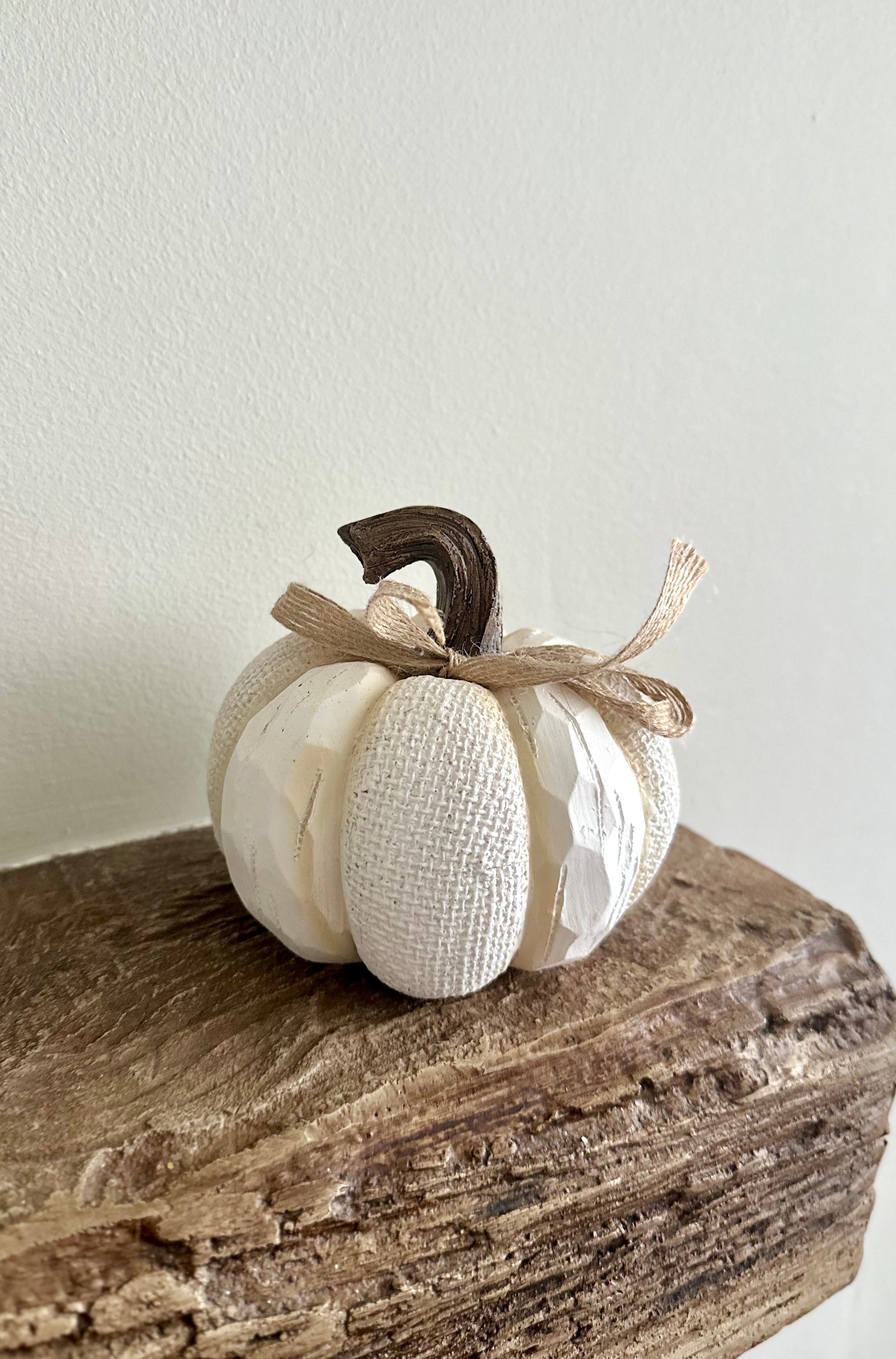 Rustic Polynesian Knitted Pumpkin