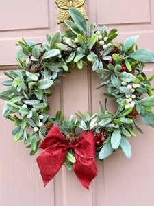 Mini Mistletoe wreath