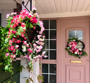 Pretty in pink - matches pretty in pink hanging basket